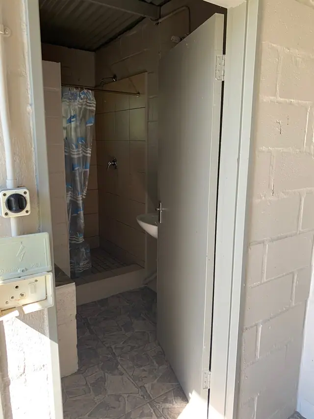 Camp sites, site 1 or 2 ablution shower