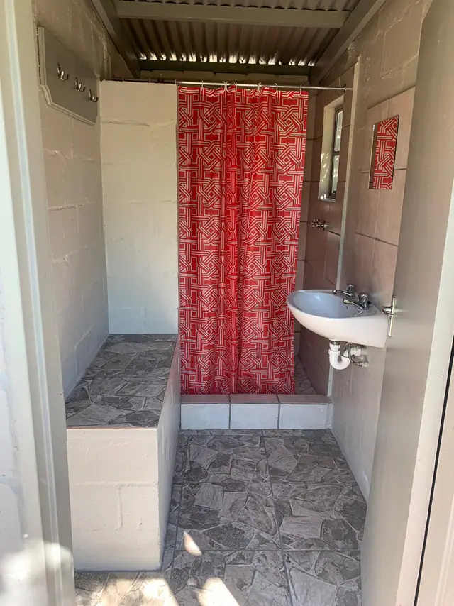 Camp sites, site 3 shower side ablution