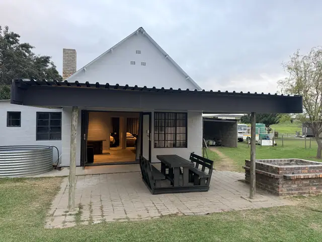The front of the house