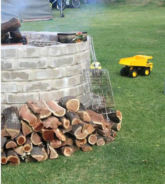 Firewood ready for the braai